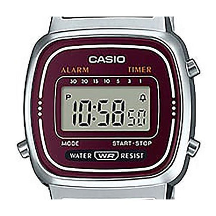 Casio hälytys Digital LA-670WA - 4D naisten Kello