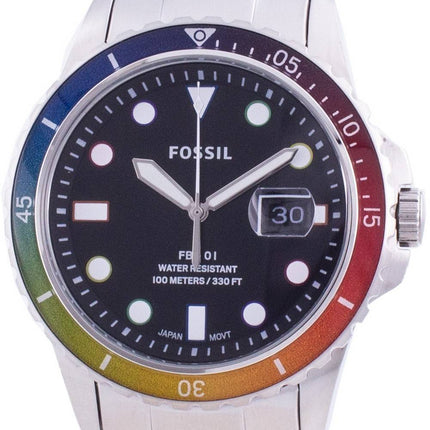 Fossil FB-01 Pride Limited Edition Quartz LE1108 100M miesten kello