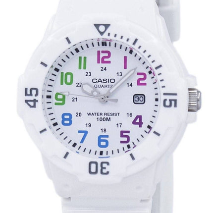 Casio Enticer analoginen valkoinen soittaa LRW 200H 7BVDF LRW 200H 7BV naisten kello