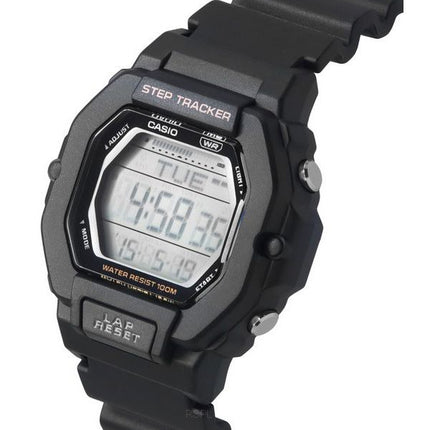 Casio Standard digitaalinen musta hartsihihna kvartsi LWS-2200H-1A 100M Unisex kello