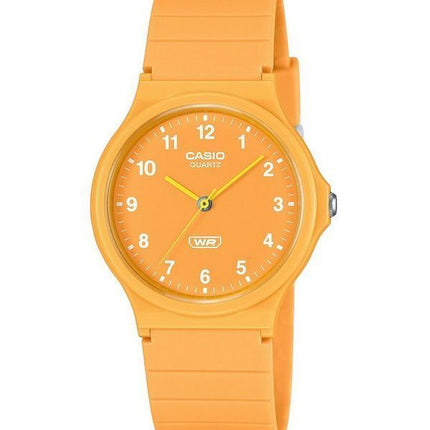 Casio POP Analoginen Biopohjainen Hartsihihna Oranssi Kellotaulu Kvartsi MQ-24B-9B Unisex kello