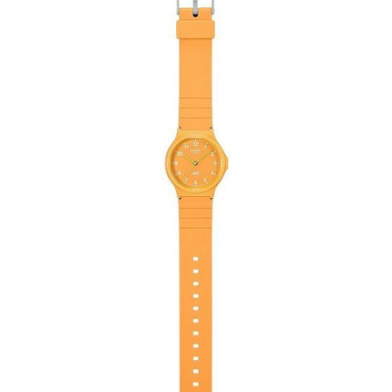 Casio POP Analoginen Biopohjainen Hartsihihna Oranssi Kellotaulu Kvartsi MQ-24B-9B Unisex kello