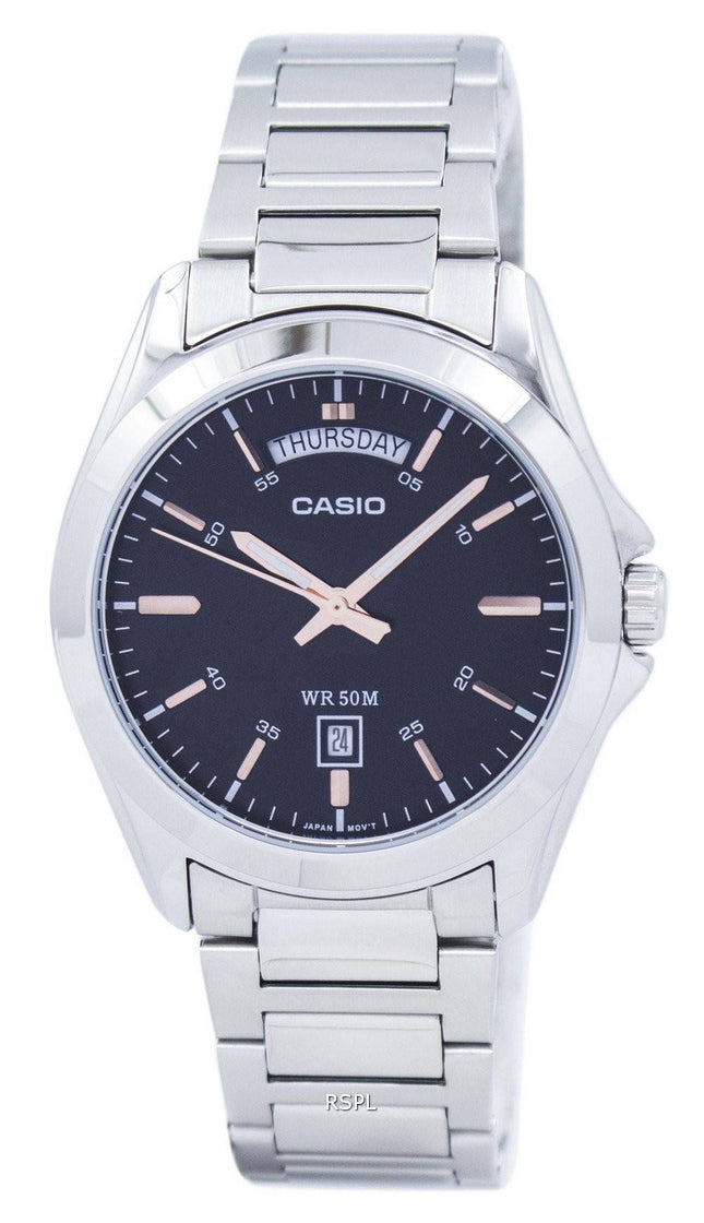 Casio analoginen kvartsi MTP-1370D-1A2V MTP1370D 1A2V Miesten Kello