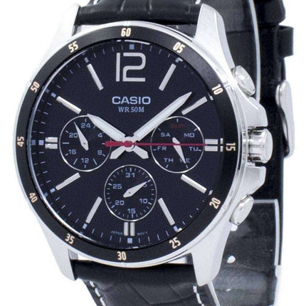 Casio Enticer analoginen kvartsi MTP-1374L-1AV MTP1374L-1AV Miesten Watch