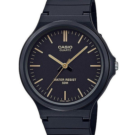 Casio Standard analoginen hartsihihna musta kellotaulu kvartsi MW-240-1E2V miesten kello