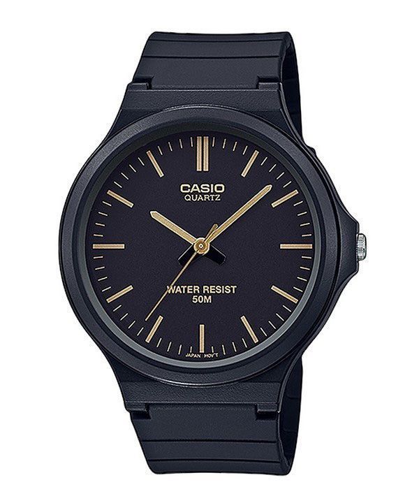 Casio Standard analoginen hartsihihna musta kellotaulu kvartsi MW-240-1E2V miesten kello