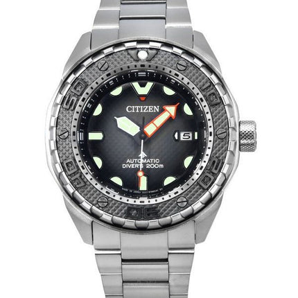 Citizen Promaster Dive Super Titanium Black kellotaulu automaattinen NB6004-83E 200M miesten kello