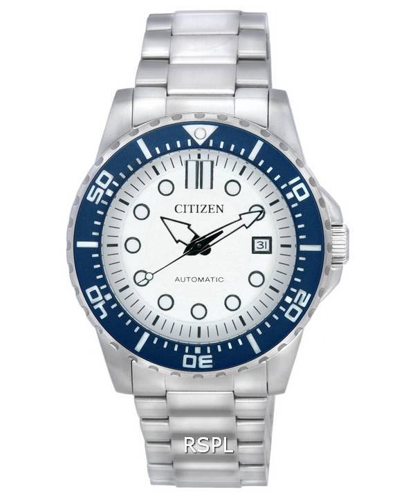 Citizen Urban White kellotaulu automaattinen NJ0171-81A 100M miesten kello