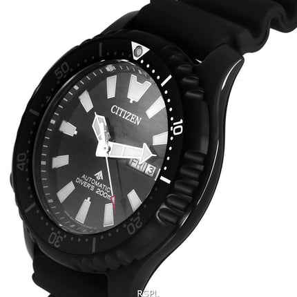 Citizen Promaster Fugu Limited Edition Sukeltajan musta kellotaulu, automaattinen NY0139-11E 200M miesten kello