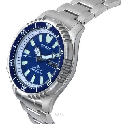 Citizen Promaster Marine Limited Edition Blue Dial automaattinen sukeltaja NY0161-63L 200M miesten kello lisähihnalla