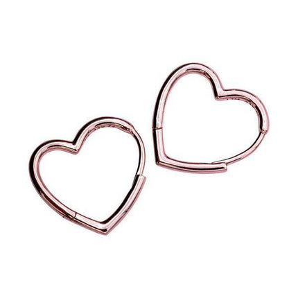 Pandora Asymmetric Heart Hoop -korvakorut 288307 naisille