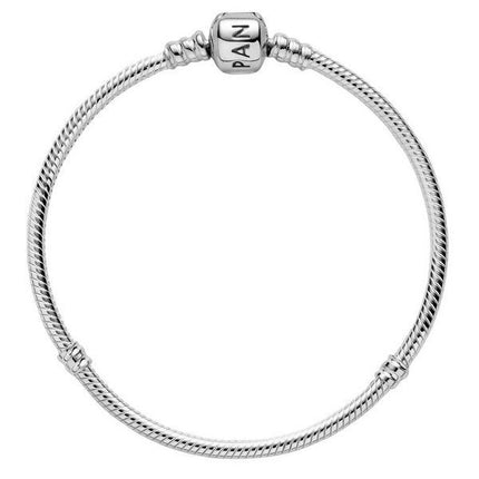 Pandora Moments Snake Link Sterling hopea rannekoru 590702HV-20 naisille