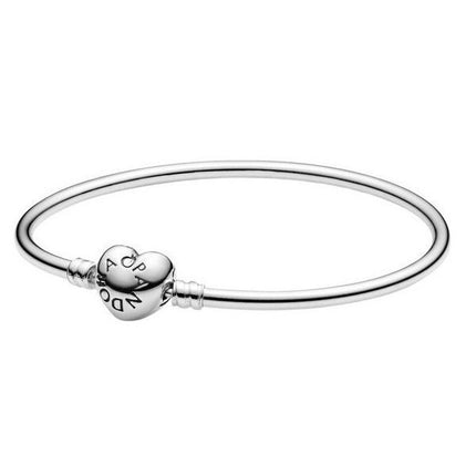 Pandora Moments Heart Clasp rannerengas rannerengas 596268-17 naisille