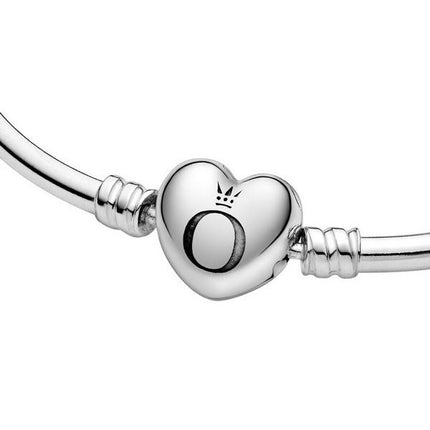 Pandora Moments Heart Clasp rannerengas rannerengas 596268-17 naisille