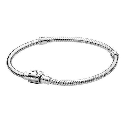 Pandora Moments Barrel Clasp Snake Chain Rannekoru 598816C00-20 Naisille