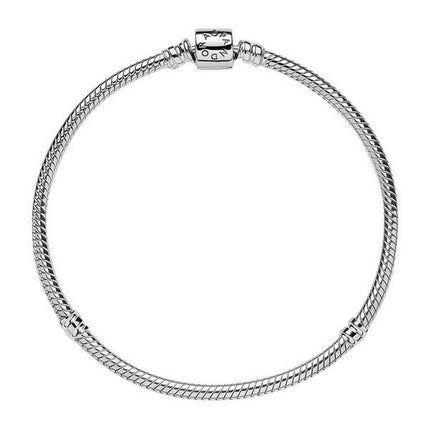 Pandora Moments Barrel Clasp Snake Chain Rannekoru 598816C00-20 Naisille