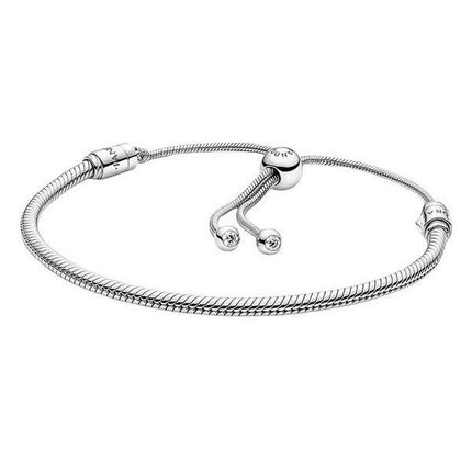 Pandora Moments Snake Chain Slider Rannekoru 599652C01-2 Naisille