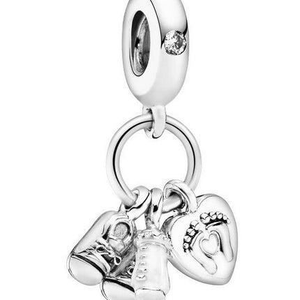 Pandora tuttipullo ja kengät Dangle Charm 798106CZ naisille