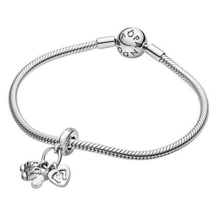 Pandora tuttipullo ja kengät Dangle Charm 798106CZ naisille