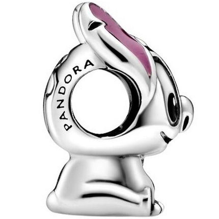 Pandora Disney Lilo ja Stitch hopeakoru mustalla ja violetilla emalilla 798844C01 naisille