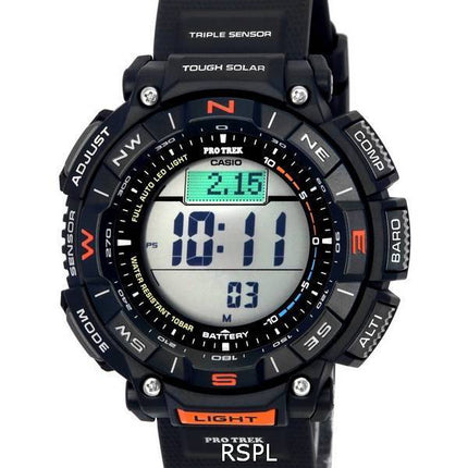 Casio Protrek digitaalinen aurinkoenergialla toimiva PRG-340-1 PRG340-1 100M miesten kello