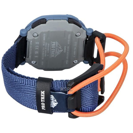 Casio Pro Trek Hiker Line Analoginen Digital Mobile Link kangashihna Harmaa kellotaulu Tough Solar PRJ-B001B-2 100M miesten kell