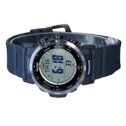 Casio ProTrek Climber Line Digitaalinen sininen Biopohjainen Hartsi Tough Solar PRW-35Y-2 100M Miesten kello