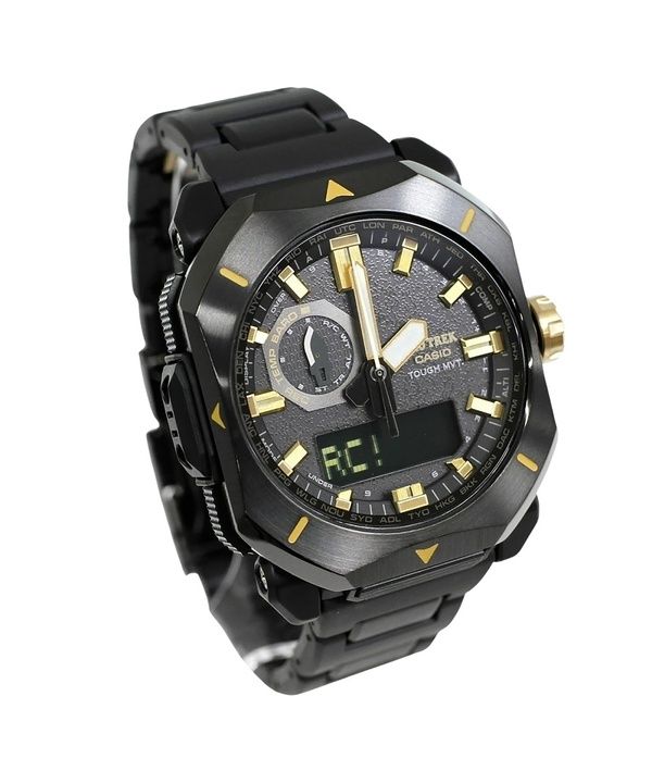 Casio Pro Trek Analog Digital 50th Anniversary Limited Edition Harmaa kellotaulu Tough Solar PRW-6900ZE-1 100M miesten kello