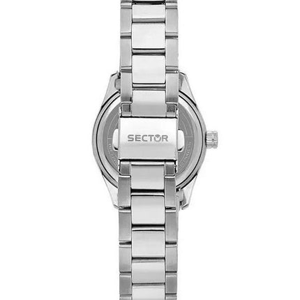 Sector 270 Just Time Crystal Accents ruostumaton teräs hopea kellotaulu Quartz R3253578509 naisten kello