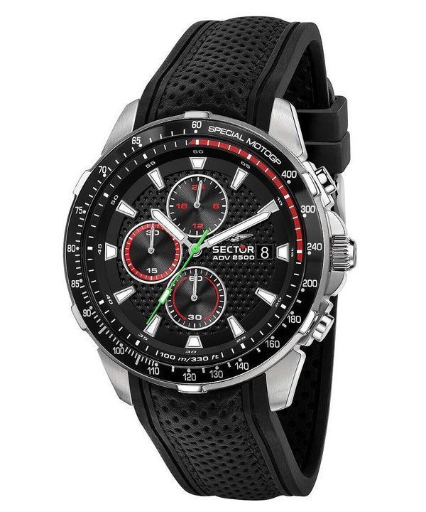 Sector ADV2500 Special MotoGP Chronograph Black Dial Quartz R3271643003 100M miesten kello