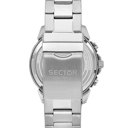 Sector ADV2500 Chronograph ruostumattomasta teräksestä valkoinen kellotaulu kvartsi R3273643005 100M miesten kello