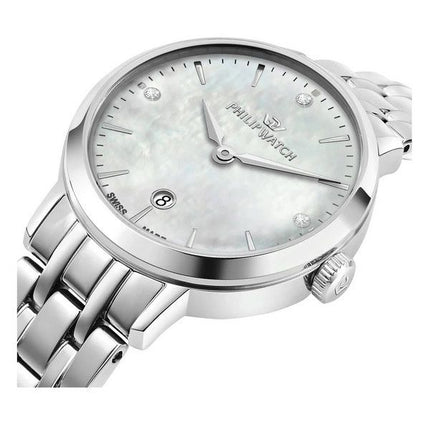 Philip Kello Audrey Crystal Accents Mother Of Pearl Dial Quartz R8253150512 Naisten kello