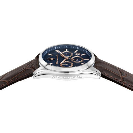 Maserati Attraction Limited Edition Chronograph Blue Dial Quartz R8851151003 Miesten kello