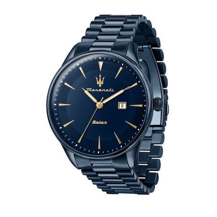 Maserati Tradizione Solar Blue Dial Quartz R8853146003 100M miesten kello