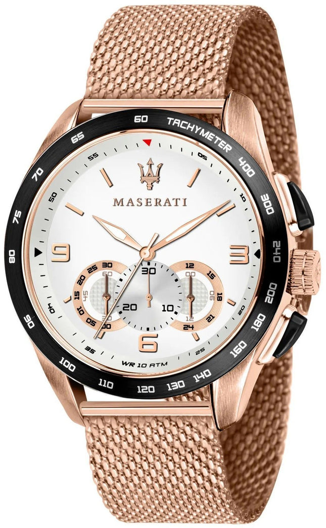 Maserati Traguardo R8873612011 Chronograph nopeusmittarin kvartsi miesten katsella