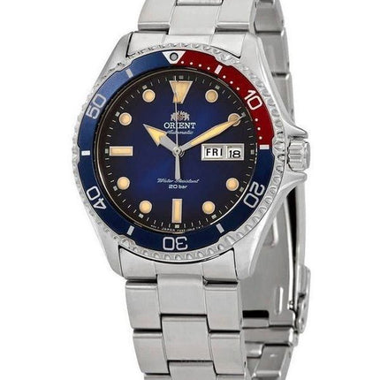 Orient Mako Kamasu Blue Dial automaattinen sukeltaja RA-AA0812L19B 200M miesten kello