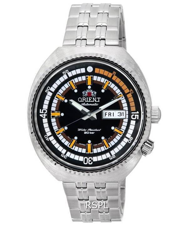 Orient Neo Classic Sport musta kellotaulu automaattinen sukeltaja RA-AA0E05B19B RA-AA0E05B39B 200M miesten kello