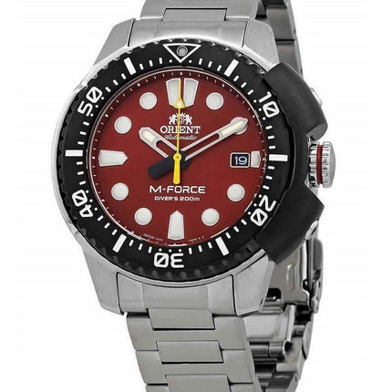 Orient M-Force AC0L 70th Anniversary Automatic Diver&#39,s RA-AC0L02R00B Japan Made 200M Miesten Kello