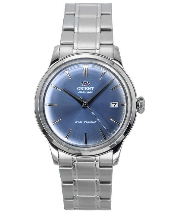 Orient Bambino ruostumattomasta teräksestä vaaleansininen kellotaulu automaattinen RA-AC0M10L miesten kello