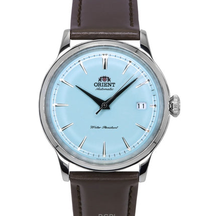 Orient Bambino Limited Edition nahkaranneke vaaleansininen kellotaulu automaattinen RA-AC0M14L miesten kello