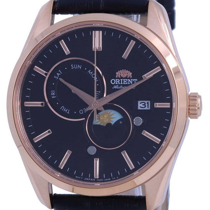 Orient Classic Sun & Moon Gen Musta kellotaulu Automaattinen RA-AK0309B10B Miesten kello