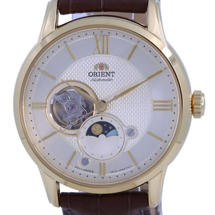 Orient Classic Aurinko ja Kuu avoin sydän automaattinen RA-AS0010S10B RA-AS0010S30B miesten kello