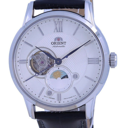 Orient Classic Sun and Moon Open Heart automaattinen RA-AS0011S10B RA-AS0011S30B Miesten kello