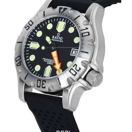 Ratio FreeDiver Professional Sapphire musta kellotaulu automaattinen RTF009 500M miesten kello