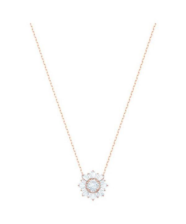 Swarovski Idyllia Rose kullan sävyinen ja zirkonia riipus 5451376 naisille