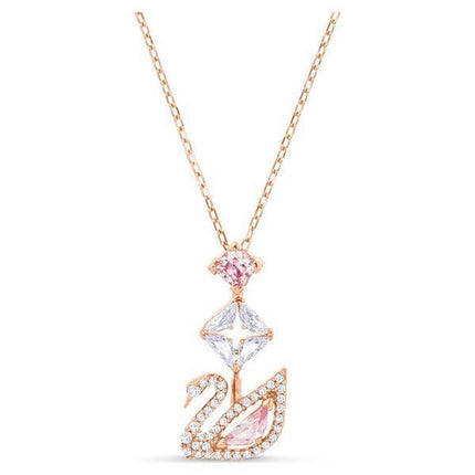 Swarovski Swan Rose kullanvärinen ja zirkoniariipus 5473024 naisille