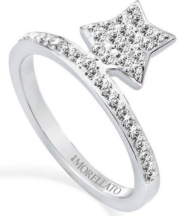 Morellato Mini Stainless Steel Star Shaped SAGG09014 Women&#39,s Ring