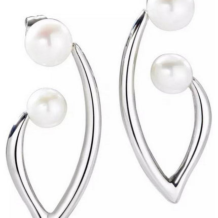 Morellato Foglie Stainless Steel Cultured Pearl SAKH16 Naisten korvakorut