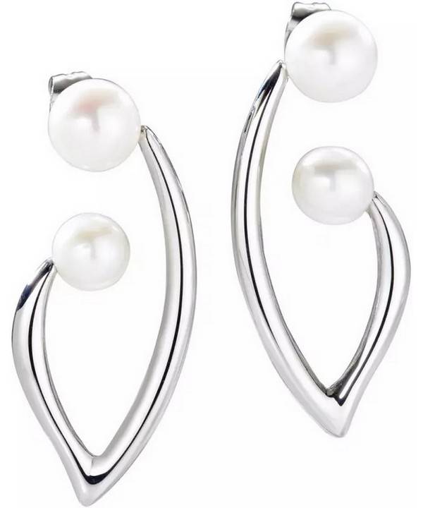 Morellato Foglie Stainless Steel Cultured Pearl SAKH16 Naisten korvakorut