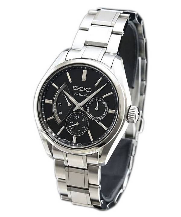 Seiko enne Automaattinen Chronograph Power Reserve Japaniin teki SARW023 Miesten Kello